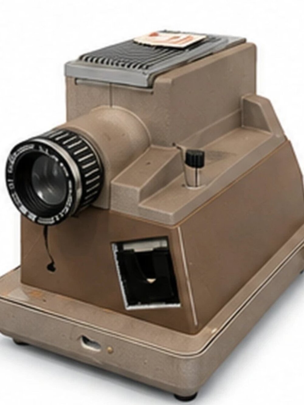 Vintage Bell & Howell TDC Robomatic 765-A Slide Projector Case Manual Untested